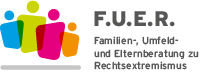 Logo der Familien, Umfeld- und Elternberatung zu Rechtsextremismus