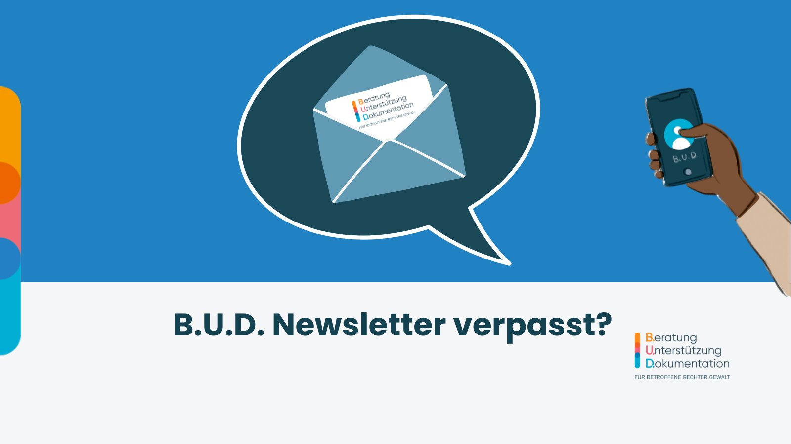 Banner B.U.D. Newsletter verpasst?